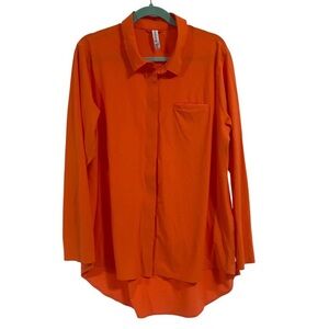 Athleta Urbanite Top Orange Size XL